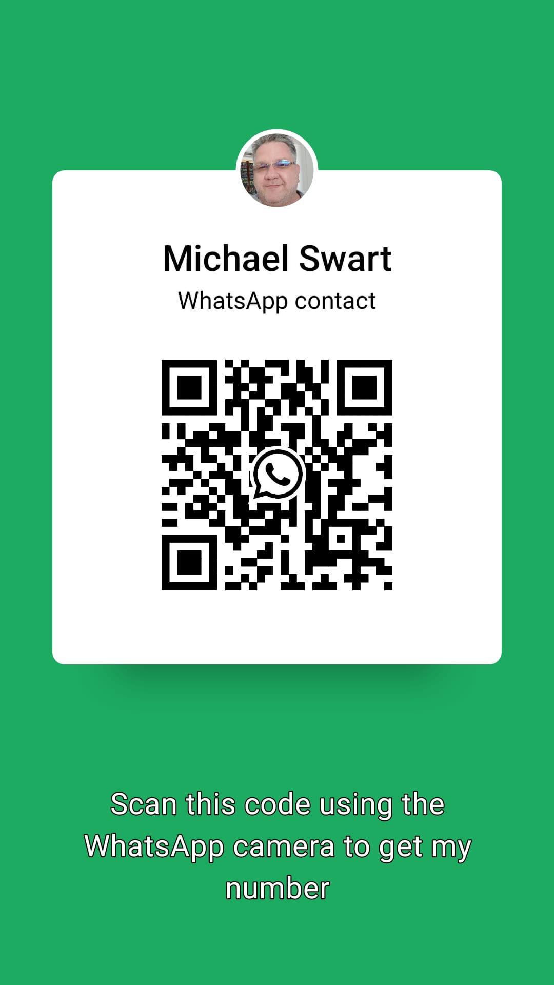 Michael WhatsApp QR code